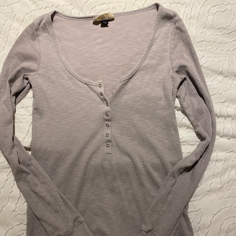 long sleeve henley